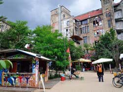 Tacheles, patio interior